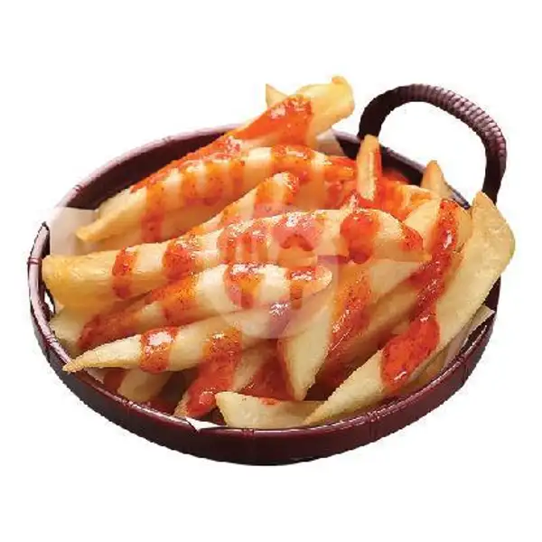 French Fries with Spicy Mayo | Genki Sushi, Tunjungan Plaza 4