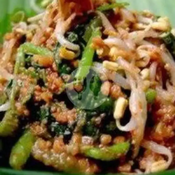 Pecel Sayur + Telor +Nasi | Rumah Makan Oji, Kalimulya