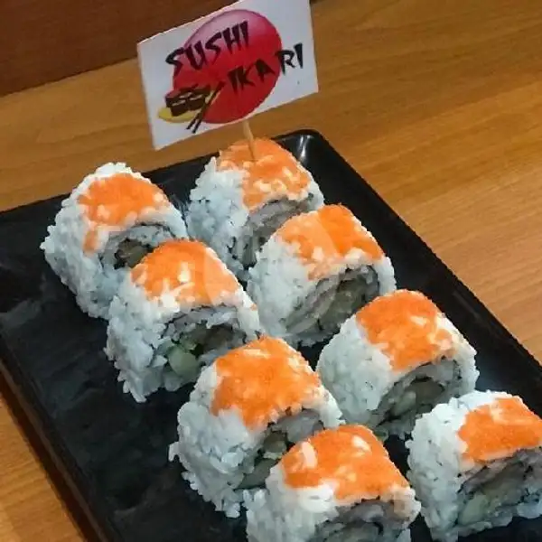Dory Fillet Tobiko Roll | Sushi Ikari, Mangga Besar