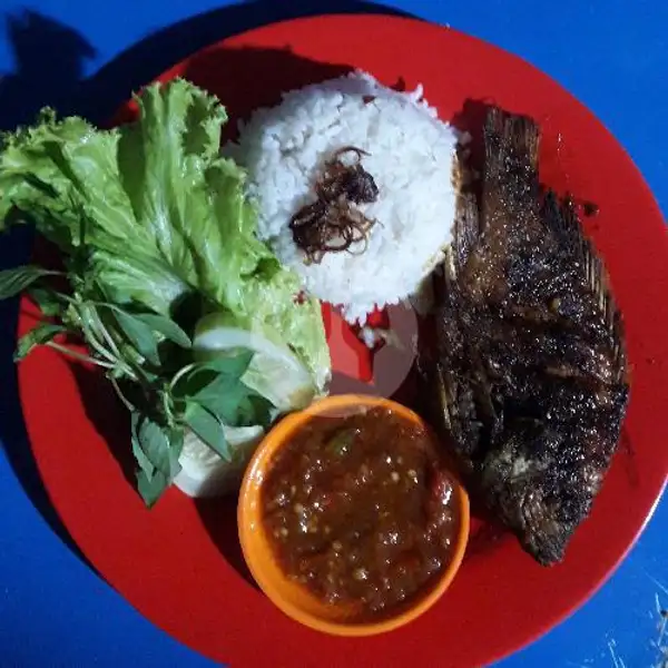 Ikan Nila Bakar + Nasii | Ayam Bakar Pondok Pratiwi, Kebon Kacang