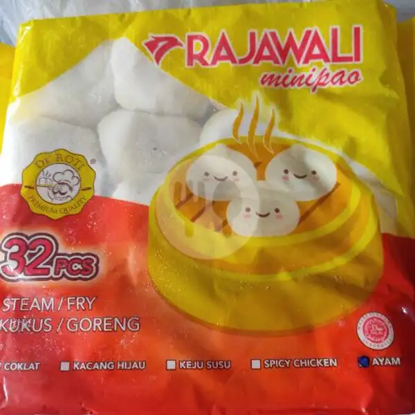 Rajawali Minipao 32 Pcs Rasa Ayam | Happy Tummy Frozen Food