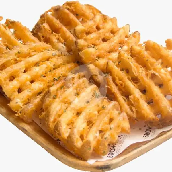 Waffle Fries | Brownfox Waffle & Coffee, Denpasar