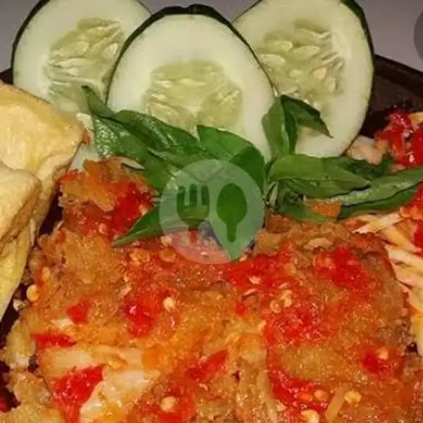 Nasi + Ayam Tahu Tempe Ikan Asin Terong Goreng+Sambal Bawang+ Lalapan + Air Mineral | Penyetan Jontor, Driyorejo