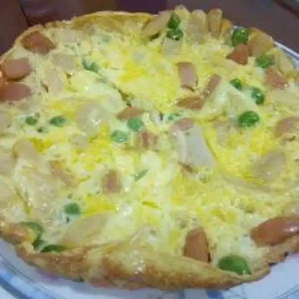 Omelete Bakso Daun Bawang+irisan Cabai. | Warkop Suha, Cilobak