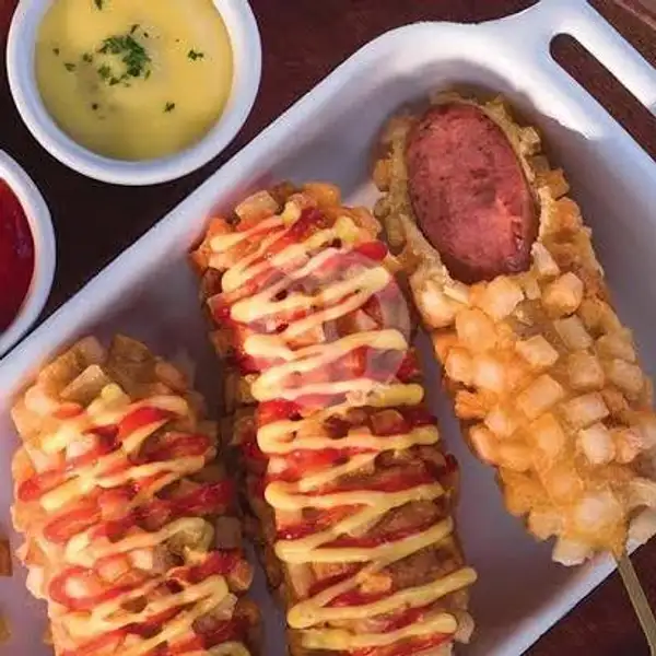 Hotang Sosis | Hotdog Mozarela Kita, Tampan