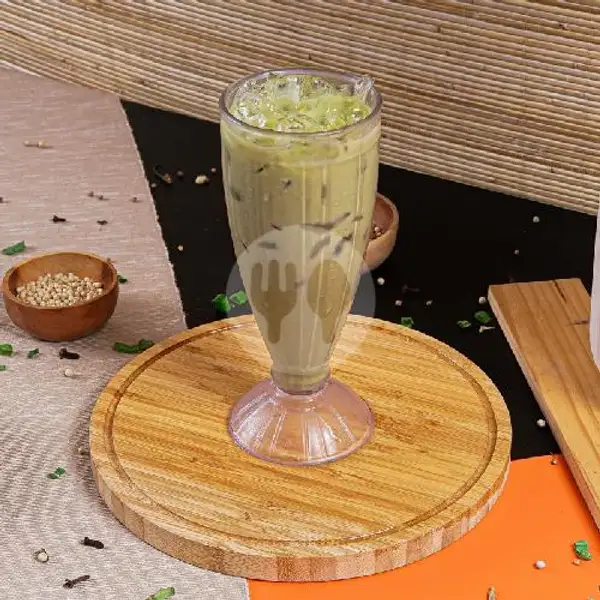 Ice Milk Green Tea | Mie Merapi, Dipatiukur