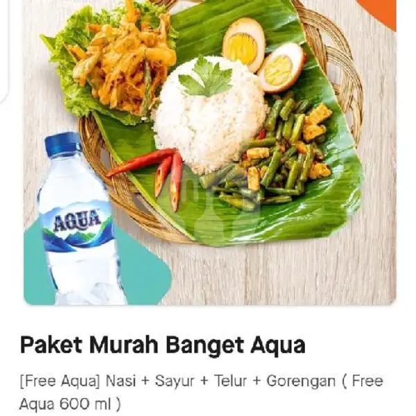Paket Murah Banget Free Aqua | Warteg 2 Putrie, Ciledug