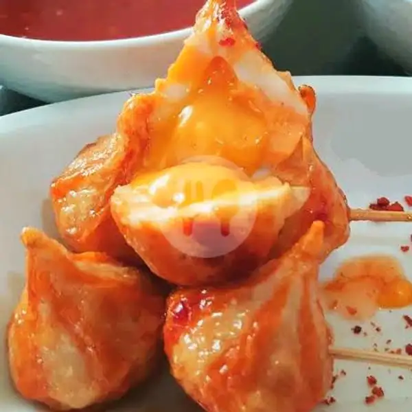 Dumpling Keju Goreng (1) | Baso Cuanki, Dimsum, Siomay Batagor Teh Amira, Jln Flamboyan 1