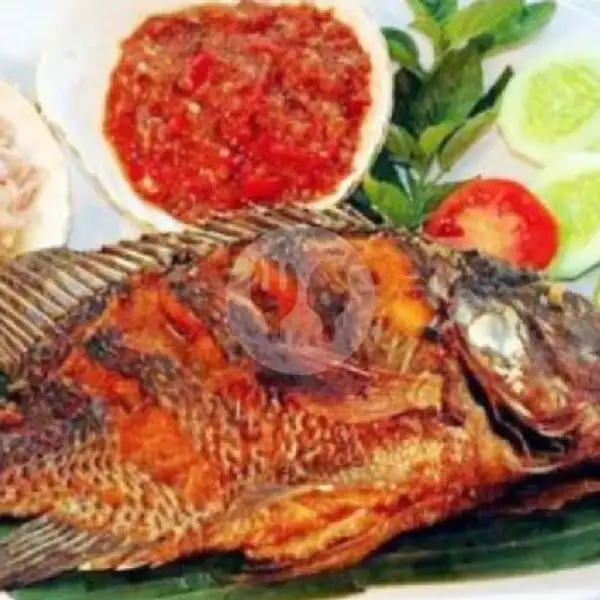 Ikan Goreng + Nasi | Nyam...nyam Coffee, Ruko Panbil