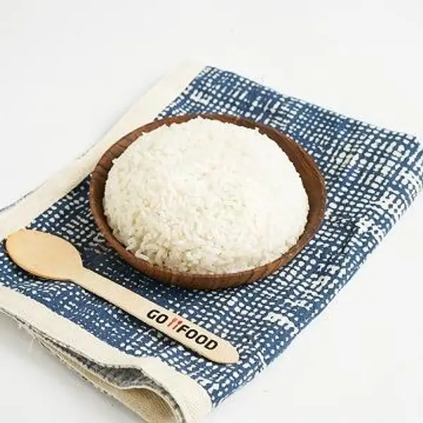 Nasi Putih | Nasi Uduk Pak Itam, Pos DAMKAR Sei Panas