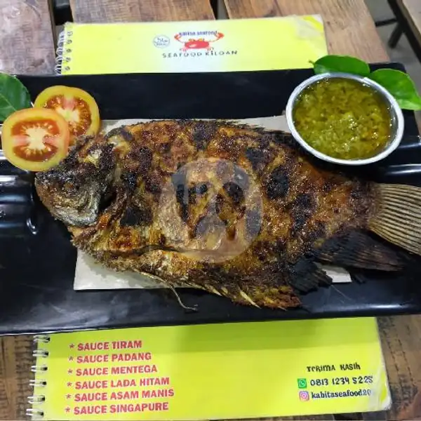 Ikan Gurame Bakar 1kg | Seafood Mangandar, Katapang