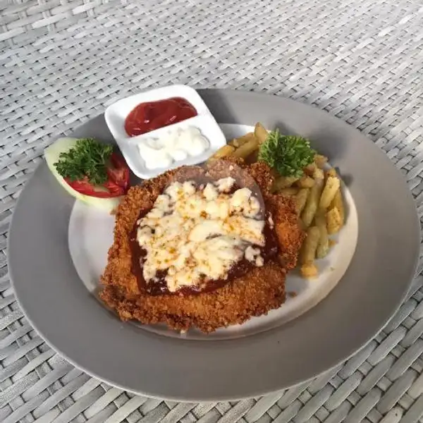 Chicken Parmigiana | GR Rice Box
