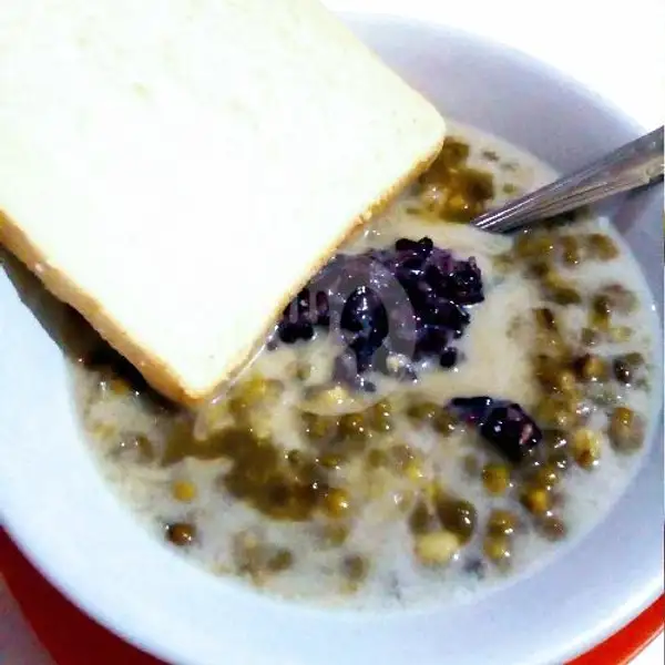 Es Bubur Kacang Ijo Komplit | Roti Bakar Ropang 86, Gempol Tengah
