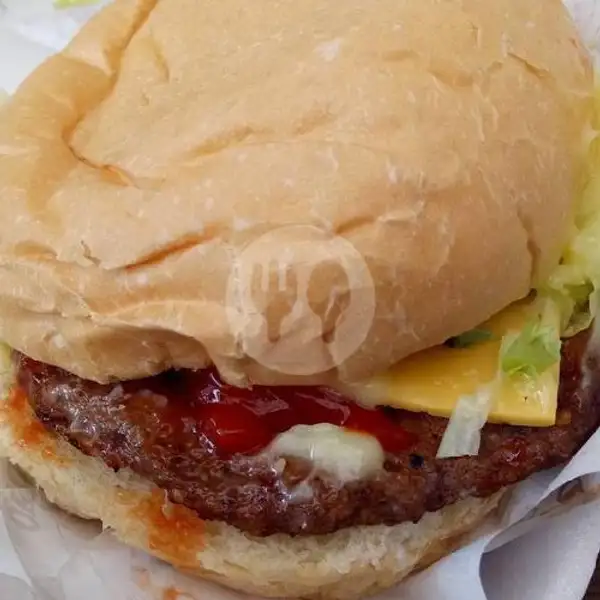 burger sapi keju | Kaila Kebab, Tiban