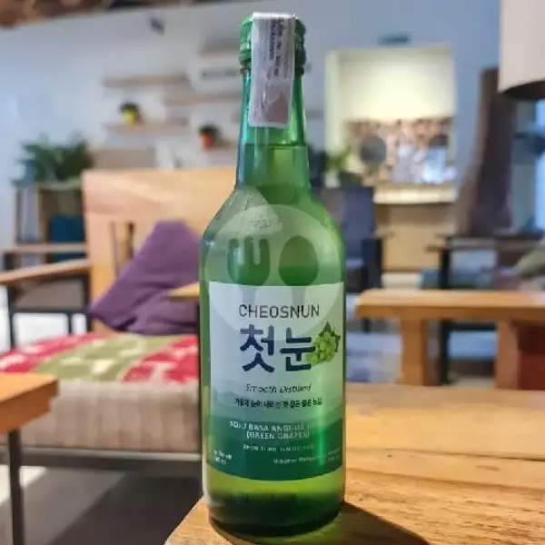 Soju Cheosnun Greengrape - New Soju Korea 360 Ml | KELLER K Beer & Soju Anggur Bir, Cicendo