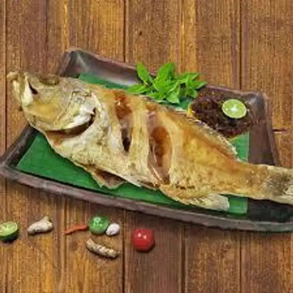 ikan kerapu goreng kering | Bandar 888 Sea food Nasi Uduk
