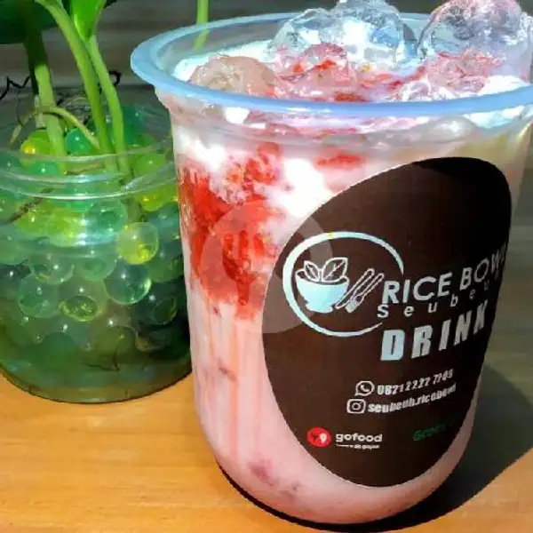 Strawberry Milk | Rice Bowl Sebeuh, Tarogong