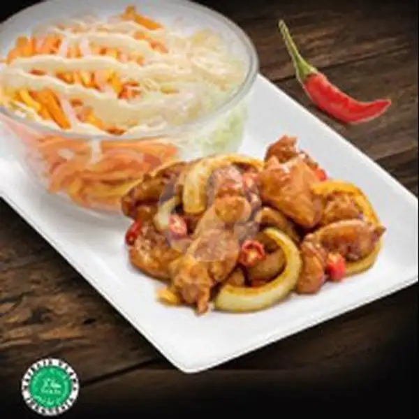 Hot & Spicy Chicken Teriyaki | HokBen, Teuku Umar