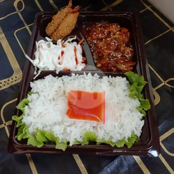 Bento Ayam Teriyaki+ Eby Furai | Rumah Bento, Bukit Indah