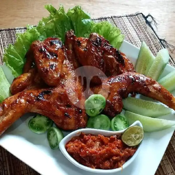 Paket Ayam Bakar Sambal Terasi + Nasi + Teh Obeng | SAUNG SUNDA KURING