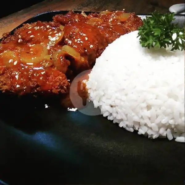 Nasi Ayam Katsu | Dapoer Indie, Tarogong Kidul