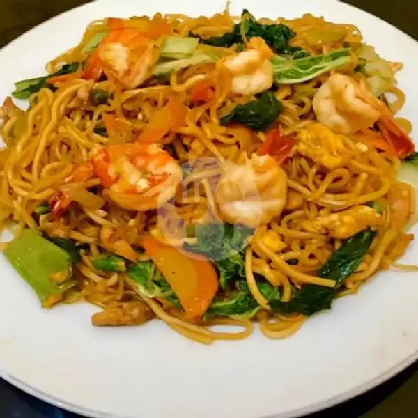 Mie Goreng Seafood + Free Teh | Anglo Wei Chinesefood, Kedung Tarukan Wetan