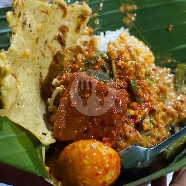 Nasi Pecel Bali Telur | Sego Ummi, Pacar Kembang
