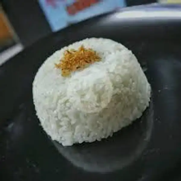 Nasi Putih | Ayam Goreng Patah-Patah