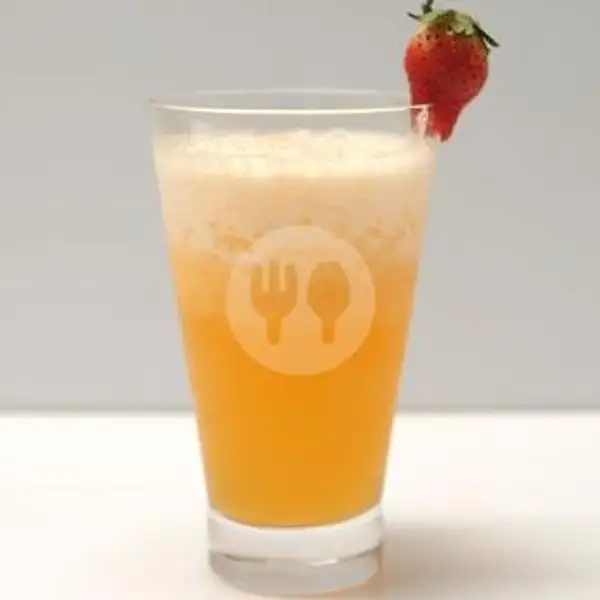 Passionfruit Peach Juice | Suki Time, Trans Studio Mall