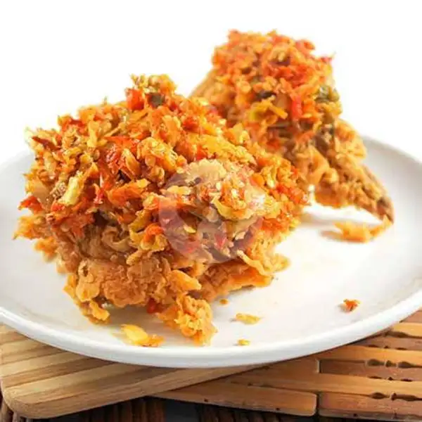 2 pcs Ayam Geprek Tanpa Nasi | Yummy Yaki (Burger, Kebab, Nasi Ayam, Juice), Sanden