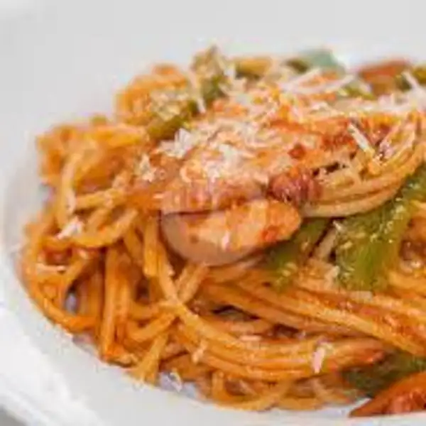 Spaghetti Napolitano | Pizza Paris, Kretek