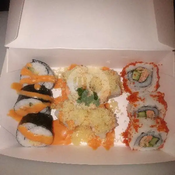 Paket Kaila Sushi Roll A ( 10pcs ) | Sushi Kaila, Pondok Aren