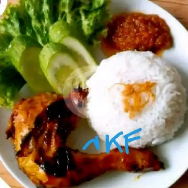Nasi Ayam Bakar Maknyuss Sambal Kemangi NVR Free Es Teh Goyang | Nadine NVR Kitchen, Mata Intan 3, Segala Mider
