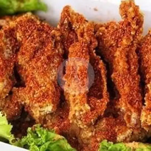 Salmon Crunchy Bumbu Pilihan | Ayam Gunting Crunchy, Jembatan Merah