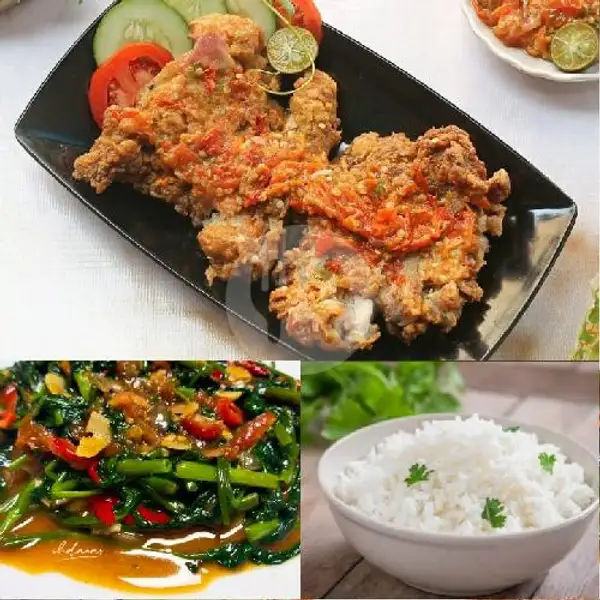 Pake Nasi Ayam Geprek Tumis Kangkung | Subag, Dr Moh Hatta