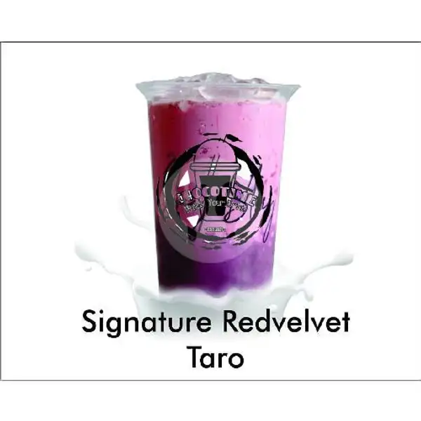 Signature Redvelvet TARO | Chocotime Boba Milk Chocolate & Coffee, Pagarsih Barat