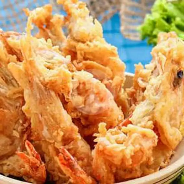 Udang Goreng Crispy - Tanpa Nasi | Yummy Yaki (Burger, Kebab, Nasi Ayam, Juice), Sanden