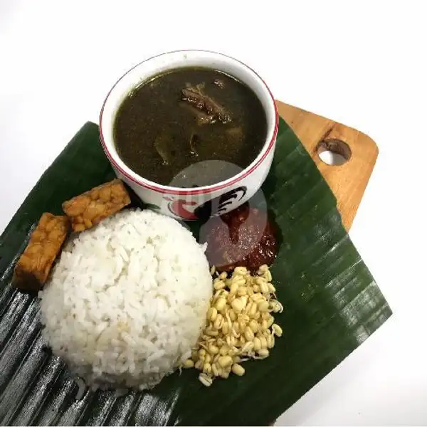 Nasi Rawon (pisah) | Pecel dan Rawon, Merapi