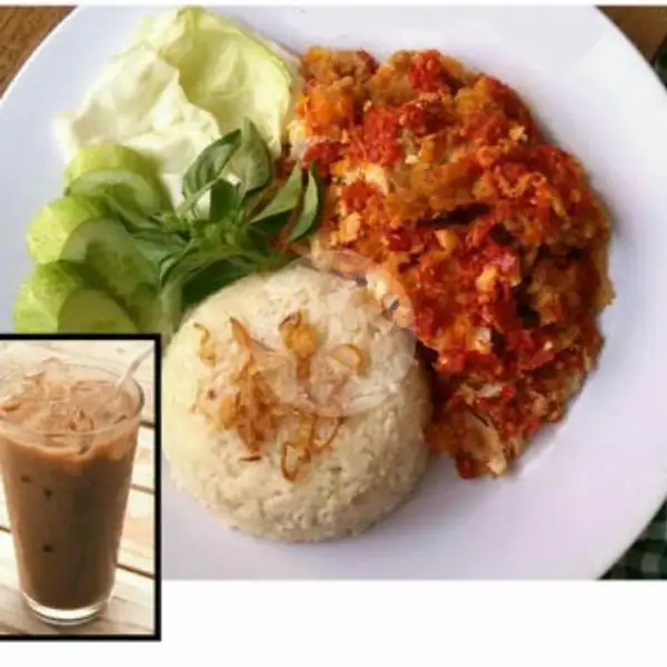 Nasi Goreng Kampung+ Tea Susu Cincau Dingin / Panas ( Halal Food) | Dapoer Deo, Hawila Residence