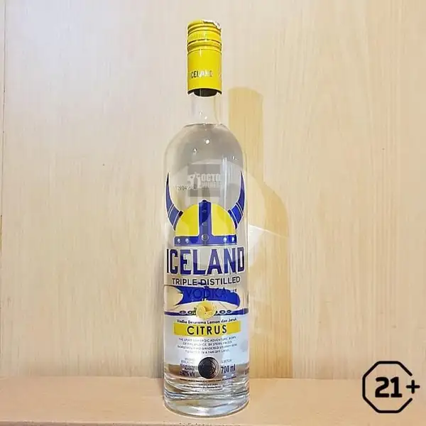 Vodka Ice Land - Ice Land Citrus - 700 Ml | KELLER K Beer & Soju Anggur Bir, Cicendo