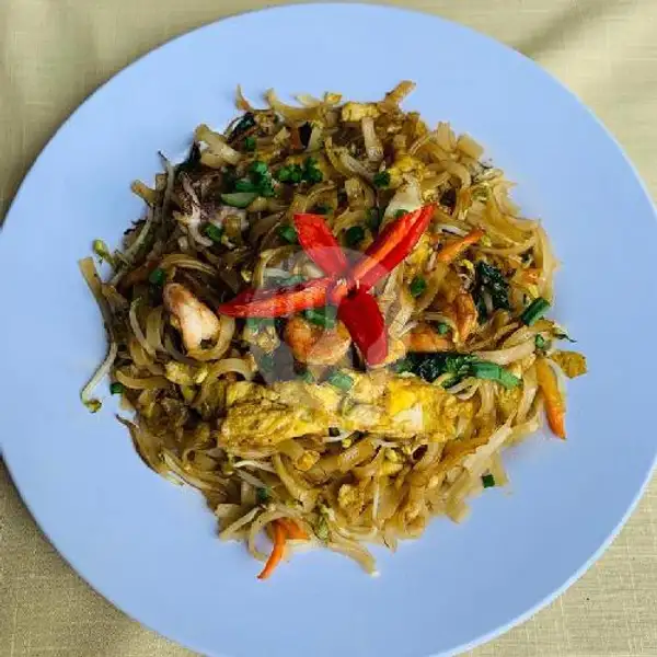 Kwetiaw Seafood | Ayam Goreng Single Borobudur Seafood & Chinese Food, Denpasar