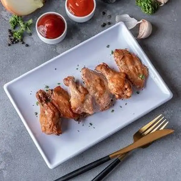 Chicken Wings 6 pcs | Pizza Boxx, Kahfi