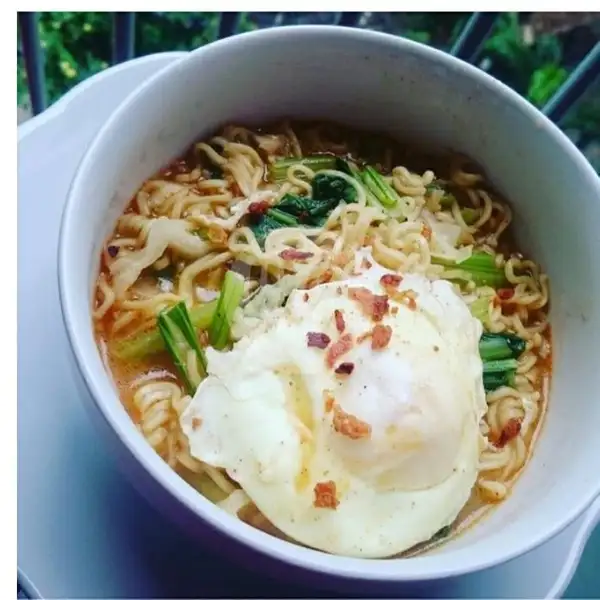 Indomie rebus | Nasi Goreng Restu Dan Jus Restu, Pekanbaru
