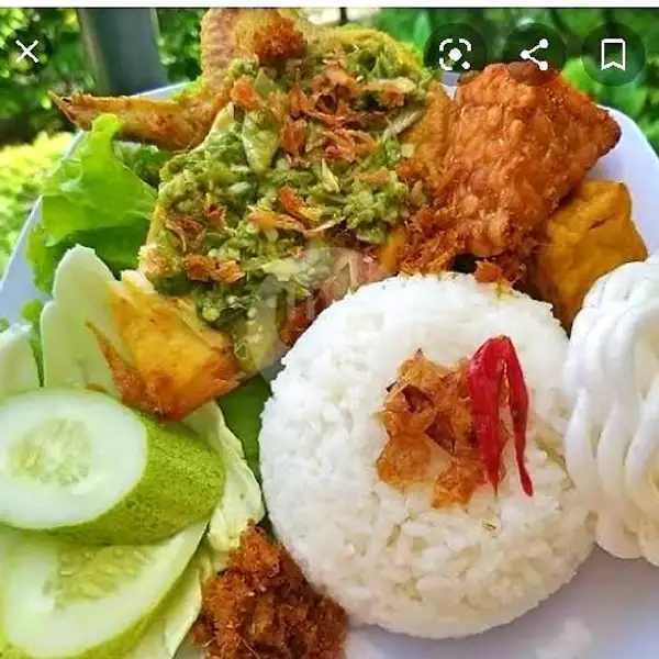 Nasi Putih Ayam Penyet | Ayam Penyet Segarasa, Darul Imarah