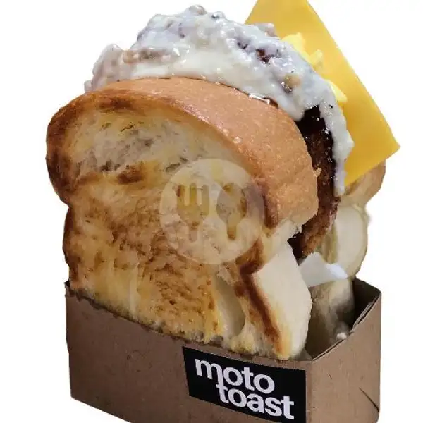 Chicken Mushroom Toast | Moto Kopi & Toast
