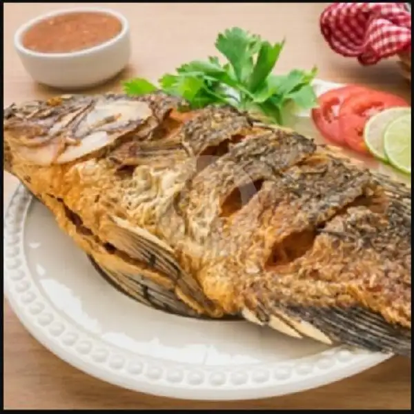 Nasi Timbel Ikan Kembung / Nila Komplit ( Goreng / Bakar ) | Rizkyta Cafe, Ceremai Ujung