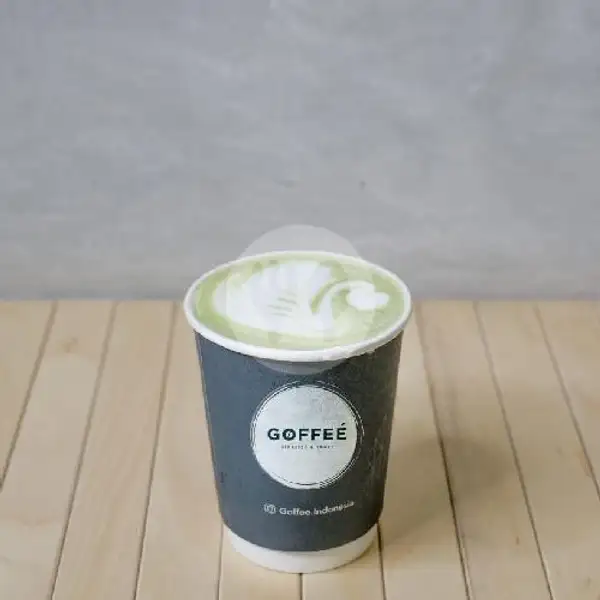 Hot Matcha Latte | Goffee Talasalapang