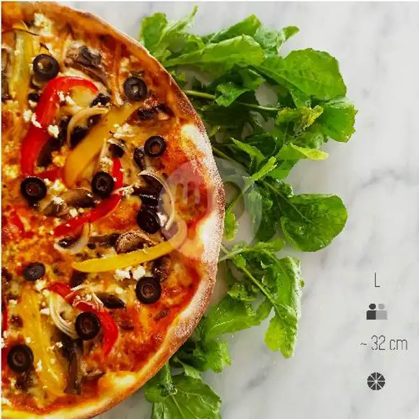 Green Day - Large | Pizza Gastronomic, Kerobokan