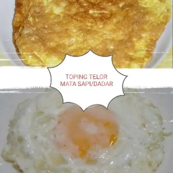 Toping Telur Mata Sapi/ Telur Dadar | Ame Menggo Rice Baloi, Komp.Baloi Mas Indah Blok M/5
