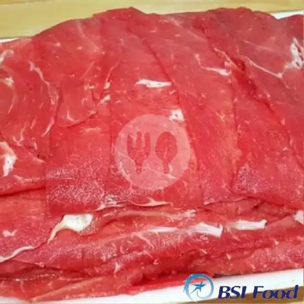 Beef Sirloin Slice 500gr | BSI Food, Denpasar